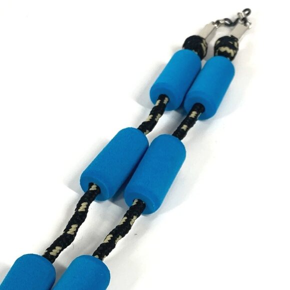 LOEWE Glasses Sunglasses Eyeglasses strap Canvas Black/blue - Picture 7 of 10